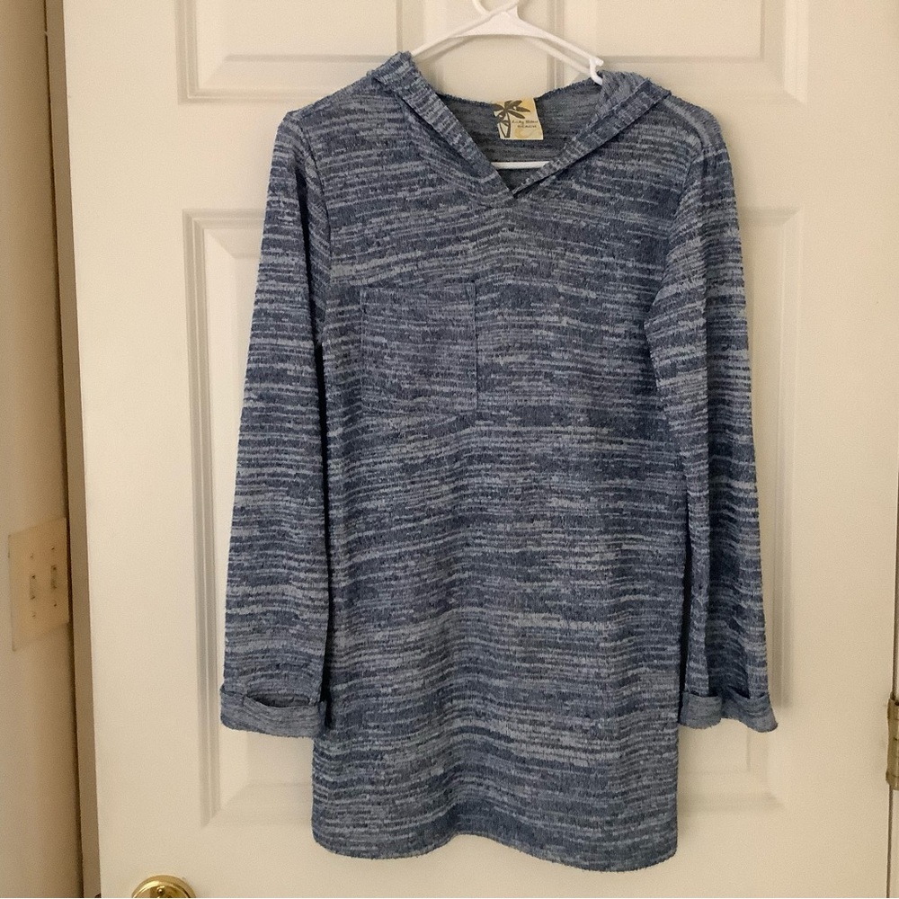 Lilly Pulitzer Blue Heathered Hoodie